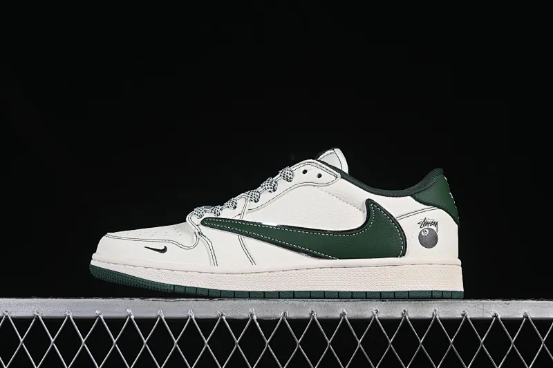 All categories Air Jordan Jordan series basketball shoes Air Jordan 1 Low High-end customized low-top sneakers Travis Scott x Fragment Design x Air Jordan 1 Low OG SP AJ1 Joe 1 Stussi joint beige black 8 low-top cultural casual sneakers ZH2598-243